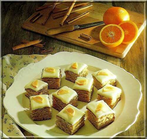 Bouchées à la Cannelle et à l’Orange