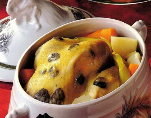 Chapon Truffé en Pot-au-Feu