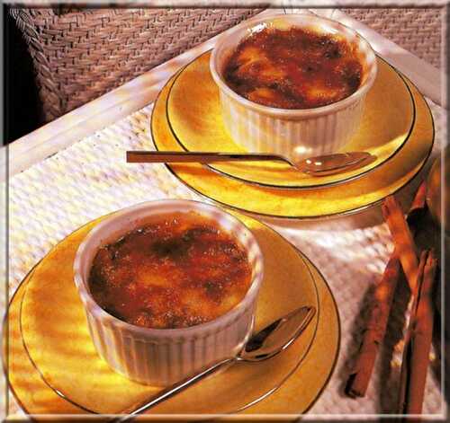 Crème Brûlée au Yaourt et aux Pommes