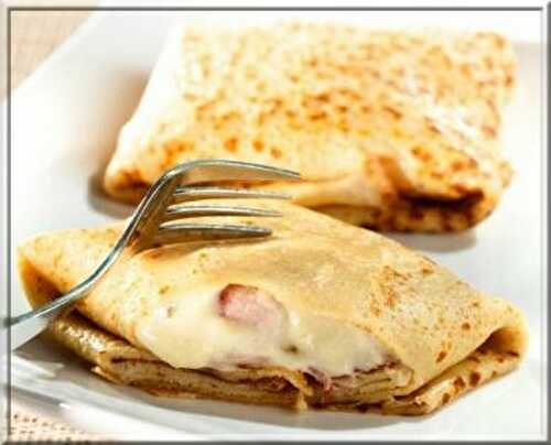 Crêpes au Jambon et au Comté