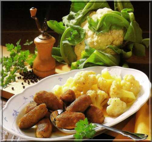 Croquettes de Veau au Chou-Fleur