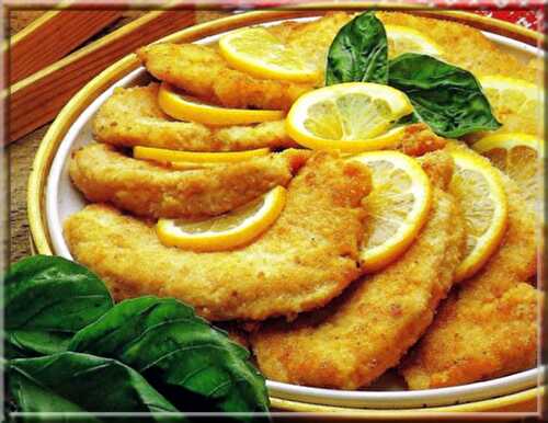 Escalopes de Veau Panées à la Milanaise