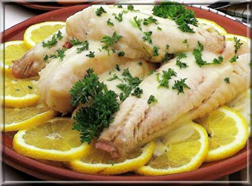 Filets de Haddock Frais Sauce Citron