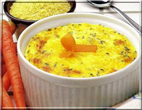 Flan de Riz aux Carottes