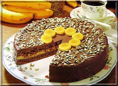 Gâteau à la Banane et au Chocolat