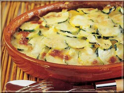 Gratin de Courgettes à l’Époisses