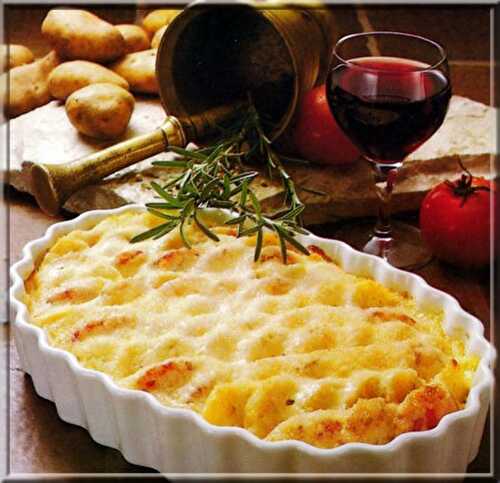 Gratin de Pommes de Terre et Tomates