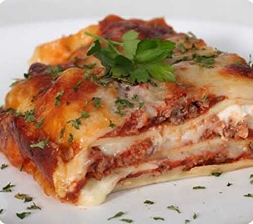 Lasagnes à la Bolognaise