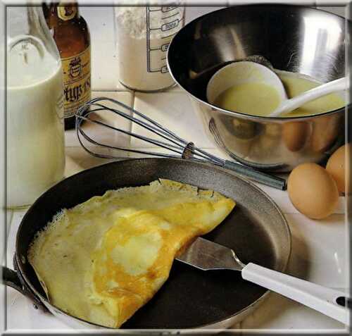 Pâte à Crêpes Sucrée et Salée