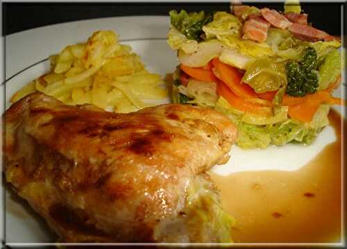 Pintade au Chou