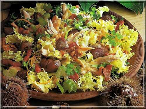 Salade de Dinde aux Marrons