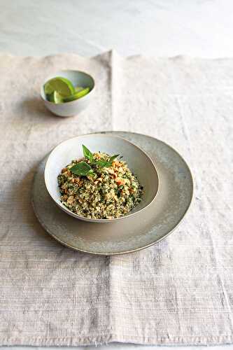 Salade de quinoa aux saveurs thaïes