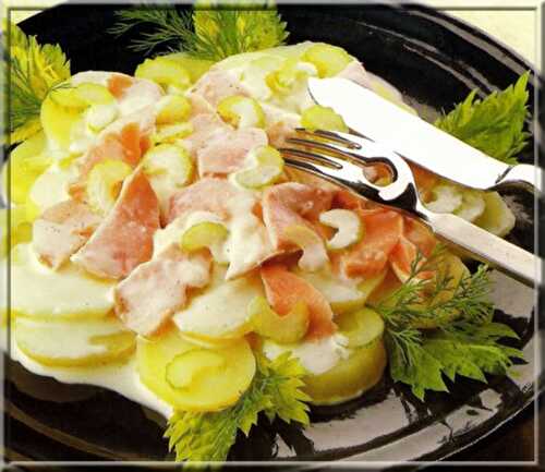 Salade de Saumon Frais aux Pommes de Terre