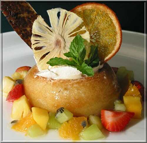 Savarin ou Baba au Rhum