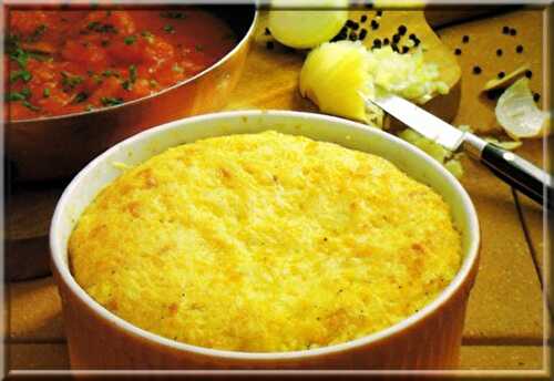 Soufflé de Maïs à la Tomate