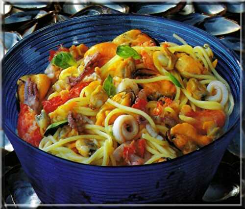 Spaghettis aux Fruits de Mer