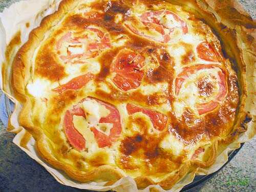 Tarte à la Tomate et Moutarde