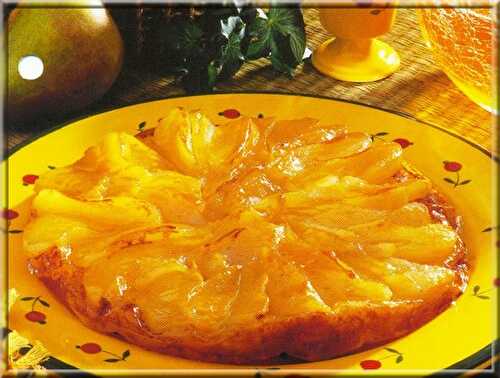 Tarte aux Poires Caramélisées