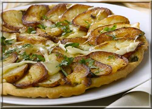 Tatin de Pommes de Terre au Cantal