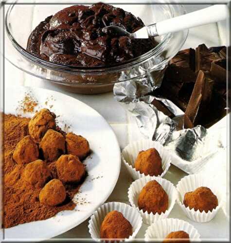 Truffes au chocolat