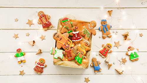 Biscuit de Noël : bonhomme en pain d’épices