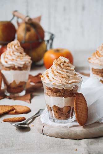 Verrines d’automne et pommes au caramel