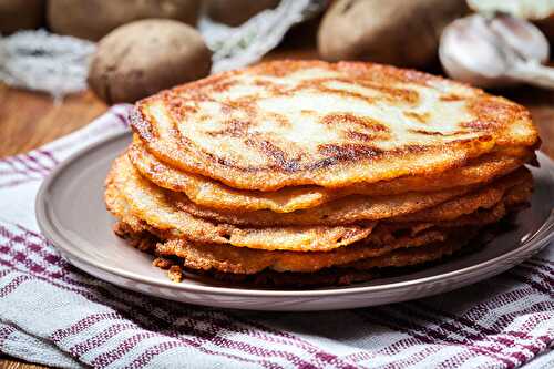 Les crêpes de pomme de terre