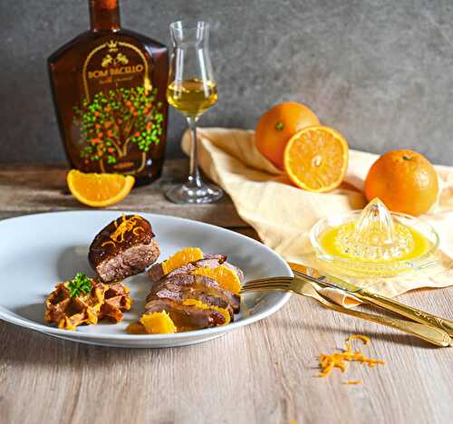 Magret de canard au Dom Pacello Royal Orange®