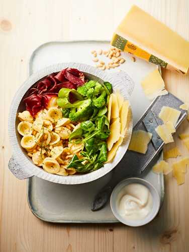 One Pot Pasta Orechiette, brocolis et Sbrinz AOP