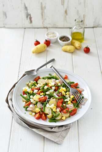 Salade de Ratte du Touquet aux haricots verts