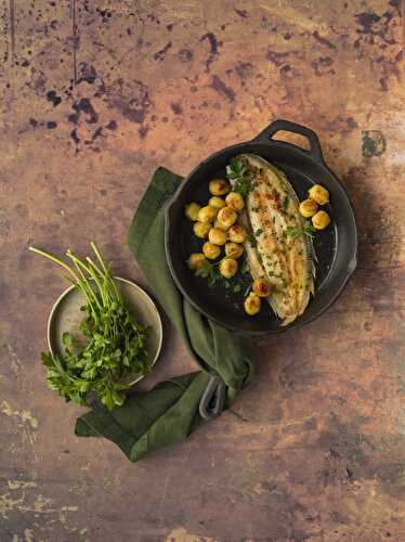 Sole meunière et ses Gnocchi à Poêler Tomate Mozzarella Giovanni Rana