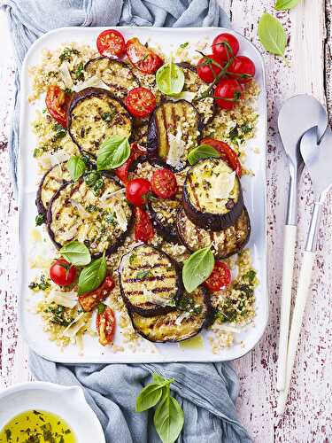 Aubergines grillées à l’italienne