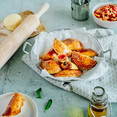 Empanadas au thon et légumes du soleil