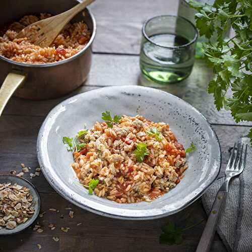 Risotto VUNA® et tomates