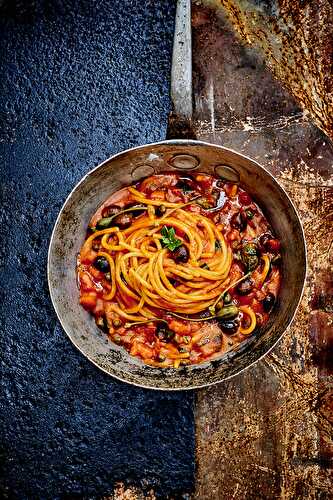 Spaghettis à la Puttanesca