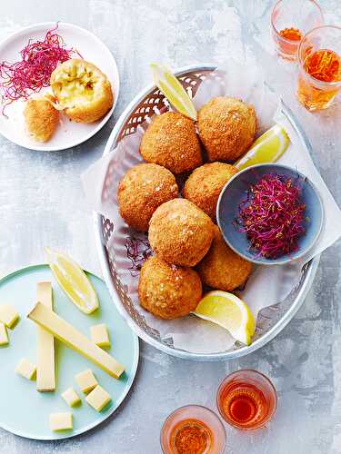 Croquettes de risotto aux artichauts et Comté