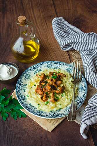 Risotto aux girolles