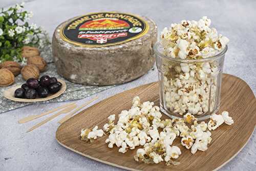 Pop-corn à la Tomme à l’ail des ours Pochat & Fils