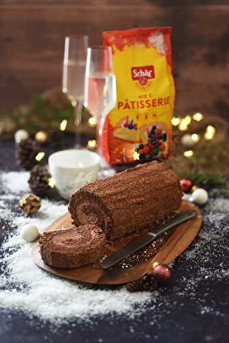 Bûche tout chocolat