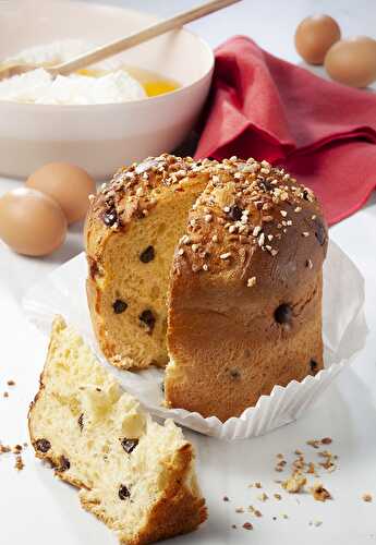 Panettone aux pépites de chocolat