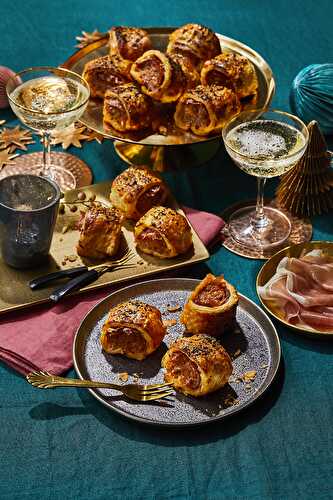 Petits roulés apéritifs au Jambon de Parme