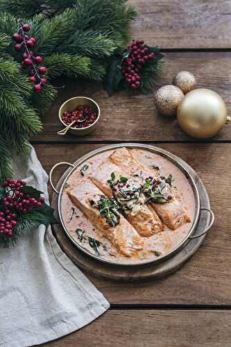 Saumon Toscane à la sauce tomate au Parmigiano Reggiano Mutti AOP