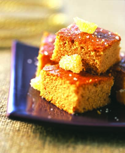 Gâteau au gingembre et au miel