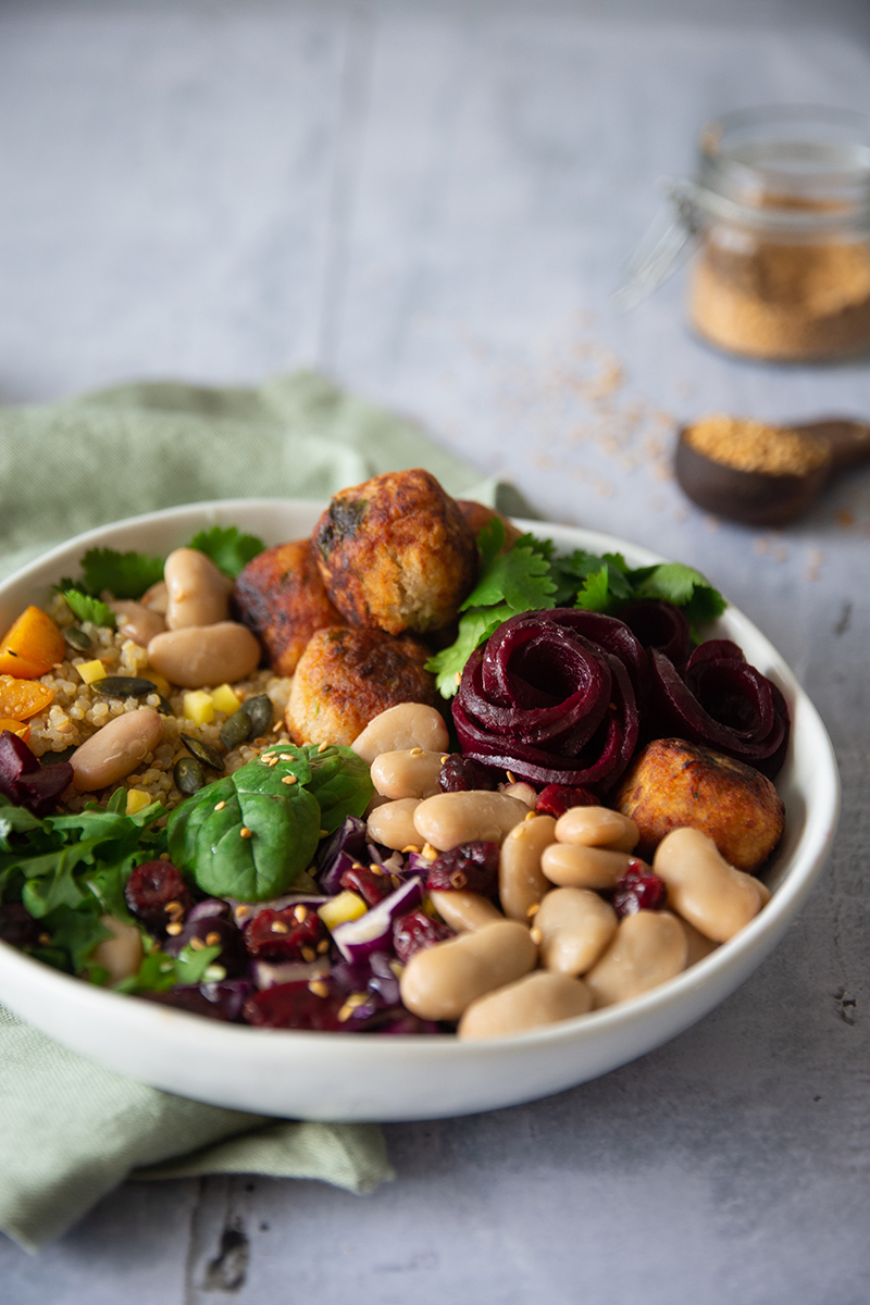 Buddha bowl d’hiver aux Haricots Tarbais