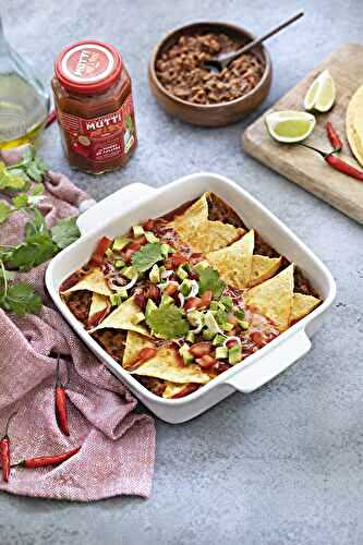 Enchiladas de bœuf et sauce tomate Mutti au piment de Calabre