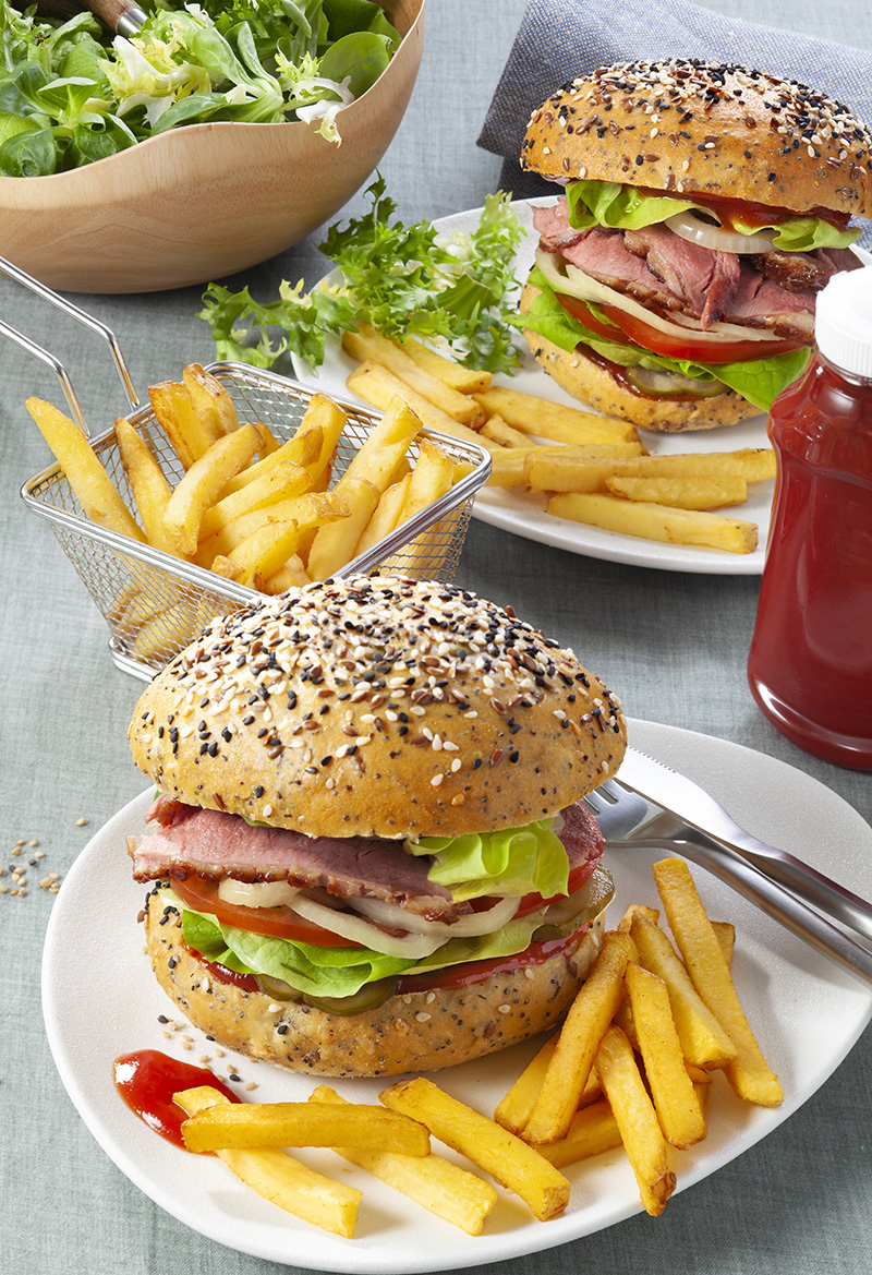 Burger de Magret de canard