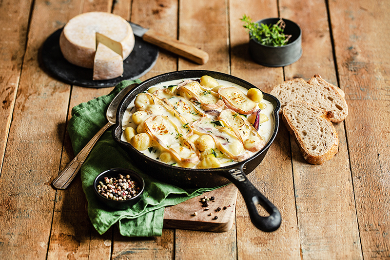 Tartiflette d’été au Chevrotin AOP