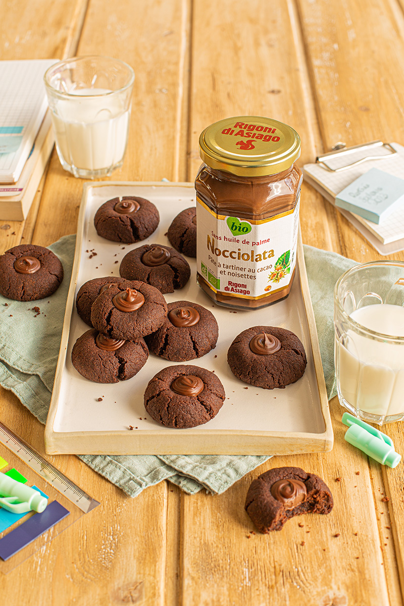 Thumbprint Cookies à la Nocciolata Classique