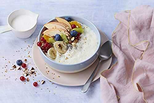 Bowl de Floraline® aux fruits colorés et crème d’amande