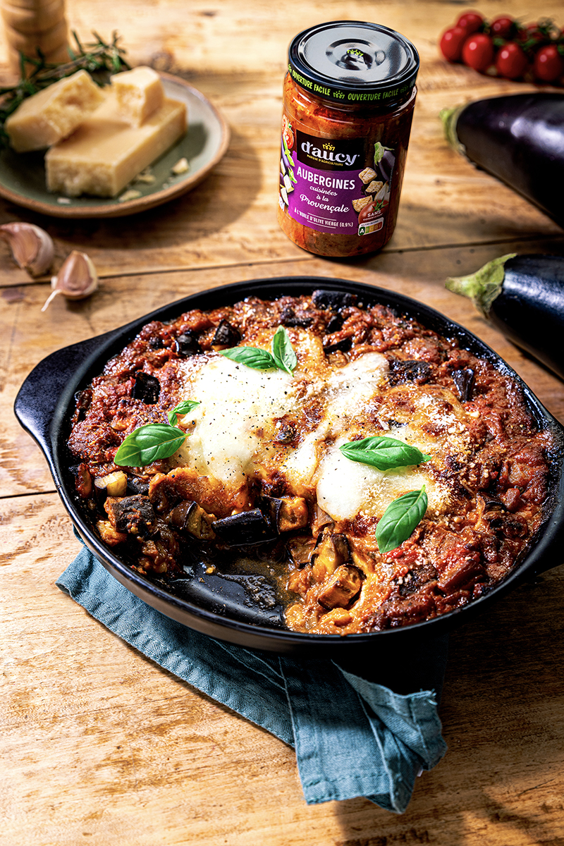 Aubergines à la parmigiana